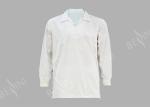 White Food Shirt Long Sleeve Protective Work Clothing Highly Comfortable