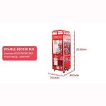 Top Selling Coin-operated Indoor Kids Toy Plush Wooden Telephone Doll Travel Bus