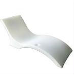 Outdoor Roto Molded Plastic Patio Furniture Beach Chair Cushion UV Resistant
