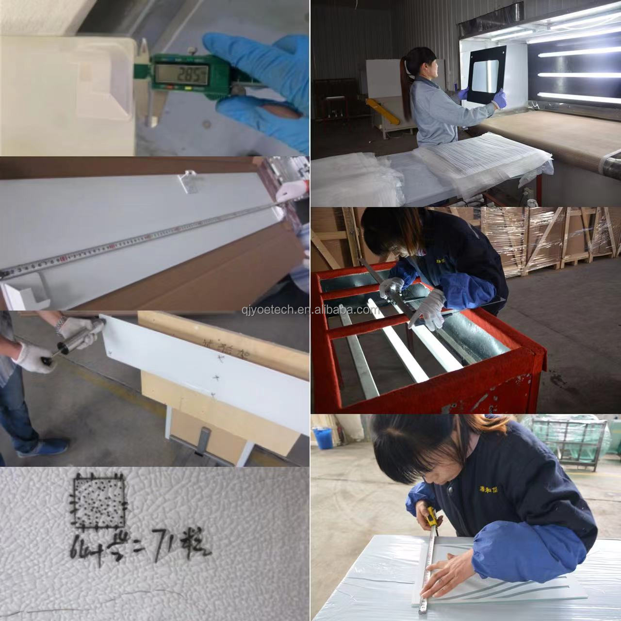 5mm Qualified White Lacquered Back Painted Glass for Decoration in Contemporary Style