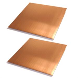 Wholesale Copper Cathode C12000 C11000 Customized Copper Plate/Sheet 99.9% thickness 3mm Brass Copper Plate from china suppliers