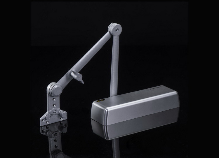 Extra Heavy Duty Hydraulic Door Closer D9016T Streamlined Design Forged Steel Arm