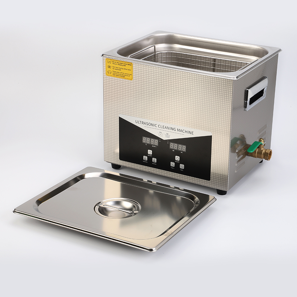 Jewelry Eyeglasses Digital Ultrasonic Cleaner Rusty Tool Cleaning For Car Parts