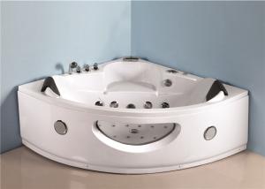 Wholesale Luxury sector shape corner 2 person jet bathtub over the tub whirlpool massage bath tub with jets from china suppliers