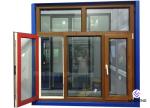 Heat Insulation 6063-T5 Aluminium Windows And Doors With Stainless Steel