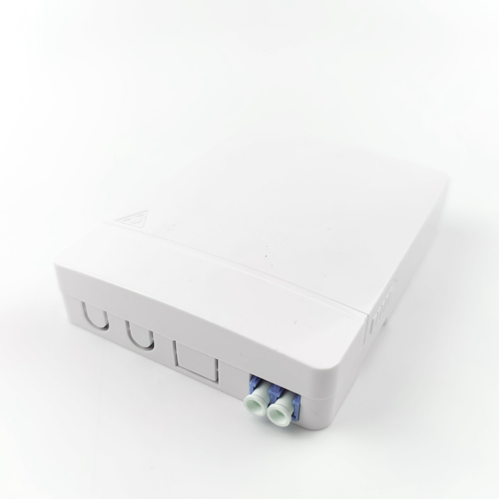 FTTH Network Indoor Installation 2 Cores Fiber Optic Faceplate Socket Panel with 5-