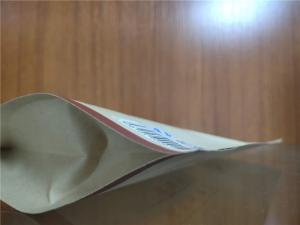 Wholesale Customized Size Kraft Paper Pouch Reliable With QS / FDA Certification from china suppliers