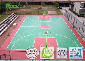 Wholesale Multi Use Outdoor Rubber Basketball Flooring , Backyard Basketball Court from china suppliers