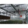 Buy cheap Plastic / Poly Agricultural Greenhouse , Vegetable Tunnel Multi Span Greenhouse from wholesalers