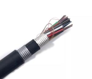 Wholesale Direct Burial Fiber Optic Cable GYTA Armoured Single Mode 144 Core Double Sheath from china suppliers