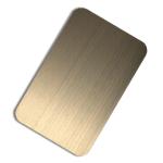 SA240 Stainless Steel Tread Plate Brushed Metal Cold Rolled MTC
