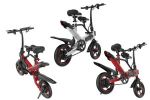 Wholesale Energy Saving Mini Electric Bicycle , Smart E Bike 120kg Loading Ability from china suppliers