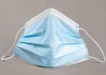 Blue Color Disposable Personal Protective Equipment Earloop Face Mask Skin
