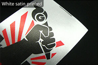 Eco - Friendly Cotton Woven Clothing Labels Tags For Clothes Embroidered