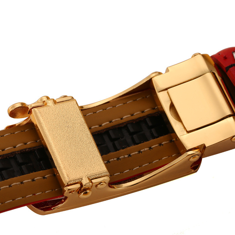 Auto Women Skinny Leather Belt Dresses 2.3cm Famale Decoractive
