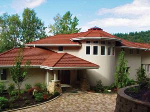 Wholesale Color Stone Chip Coated Steel Roof Tile Production Line in the Villa Field from china suppliers