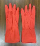 Natural Latex Red M50g Household Rubber Gloves For Table Cleaning