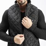 Electric 5V Heated Waist Coat Outdoor Intelligent Battery Operated For Men