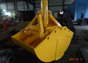 Wholesale One Cylinder Clamshell Bucket , Komatsu PC360 Telescopic Boom Grapple Bucket from china suppliers