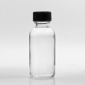 Wholesale Clear Body 30ml Boston Round Glass Bottles Customizied Surface Handling from china suppliers