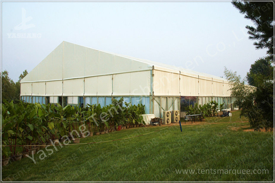 Yellow Roof Linings High Peak Marquees Waterproof Aluminum Alloy Structure