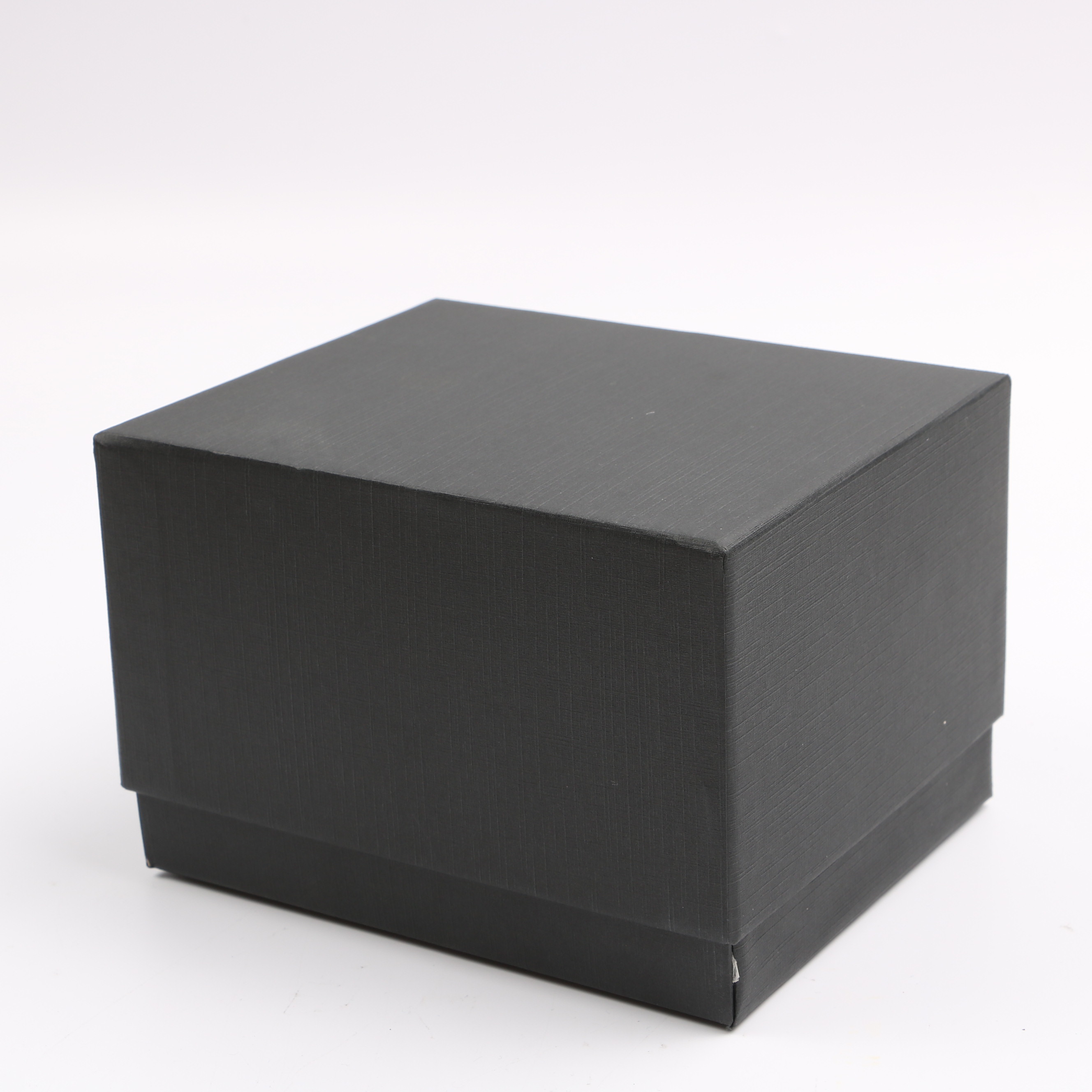 Custom Black Rigid Paper Packaging Box for Jewelry Electronic Cosmetics Gift Production Time 10-15 Days for Personalized Boxes