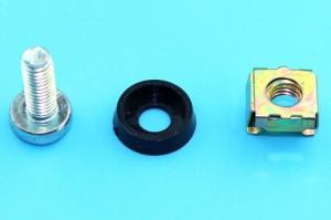 Wholesale 6h Tolerance Plate M6 Cage Nut Grade 4.8 With Screw / Washer ISO10664 from china suppliers