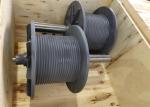 Lebus Grooved Drum Wire Rope Drum For Winding Rope