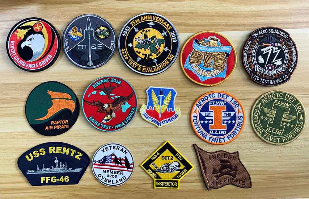 Custom Patches Embroidery Iron-On Patch T-Shirt Logo