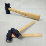 Black color plastic spraying surface wooden handle 2LB weight forged steel