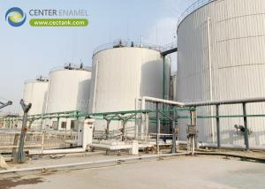 Wholesale 6.0Mohs Hardness Glass Fused Steel Tanks For Chicken Manure Biogas Production Storage from china suppliers