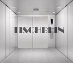 Traction VVVF Painted Steel Cargo Elevator Freight Elevator With Checkered Plate