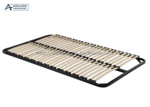 Wholesale Curved Poplar Reinforced Encrypted Slat Bed Frame from china suppliers