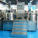 Stainless Steel Vacuum Emulsifier Mixer , CE Mixing Machine For Cosmetics