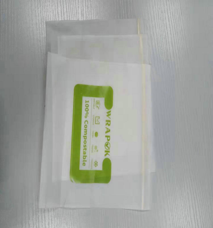 100% Biodegradable Corn Starch Compostable Plastic Zipper Bag Food grade biodegradable PLA  bags