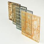 Custom Laminated Wired Art Glass 3mm - 25mm For Decoration