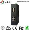 Buy cheap Managed Industrial Ethernt Media Converters 4 Ports Gigabit SFP 5 Years Warranty from wholesalers