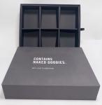 Black Color Cardboard Chocolate Packaging Box Gift Paper Box Eco Friendly