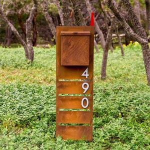 Wholesale outdoor material Authentic Outdoor Antique Mailbox Beautiful Look Apartment Mailboxes from china suppliers