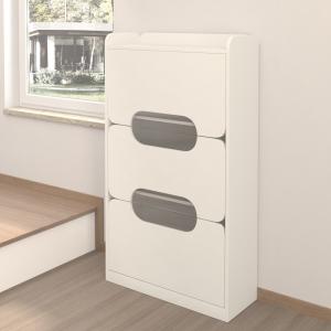 Wholesale FurnitureR Mirrored Shoe Cabinet Stylish Storage for Shoes from china suppliers