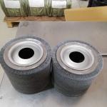 100% Abrasive Nylon Roller Brush For Polishing Wood Top Grade With Dupont