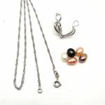Amazing Birthday day pearl jewelry -DIY 5 pearls jewelry kit-wish pearl gift set