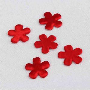 Wholesale Material Satin Applique Padded Applique Crafts For Wedding Decoration Size 25 mm from china suppliers