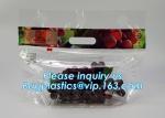 Fresh Lettuce Salad Fruits Pouches BOPP Anti Fog Leafy Vegetables Packaging Bags