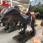 High Quality Realistic Animatronic Dinosaur Escape Room Wall-Mounted Decorative