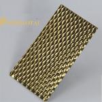 Gold Mirror Stamped 304 201 Stainless Steel Metal Plate
