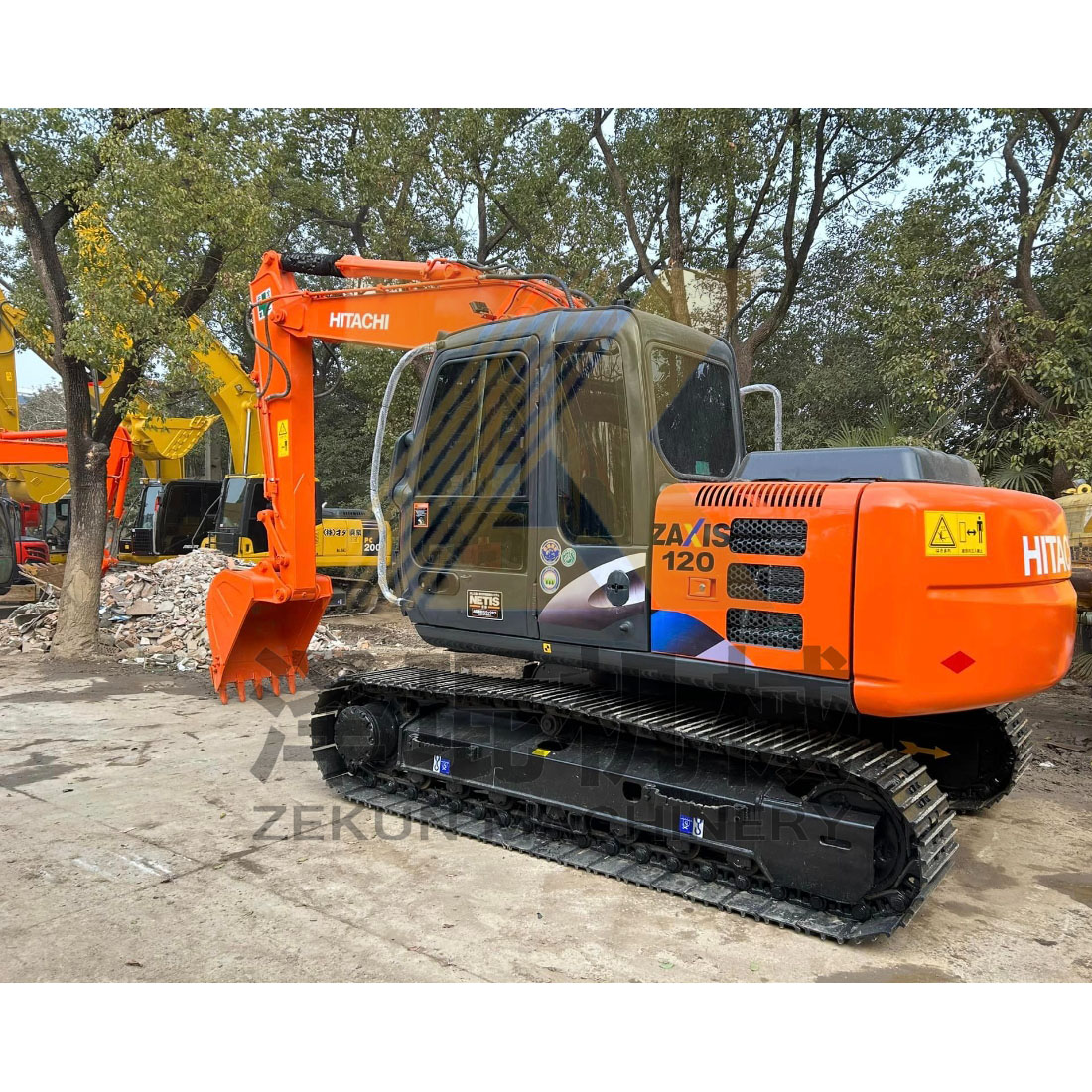 2019 Year Used Hitachi ZX120-6 ZX120 ZX120-3 Excavator in Good Condition 66KW Power