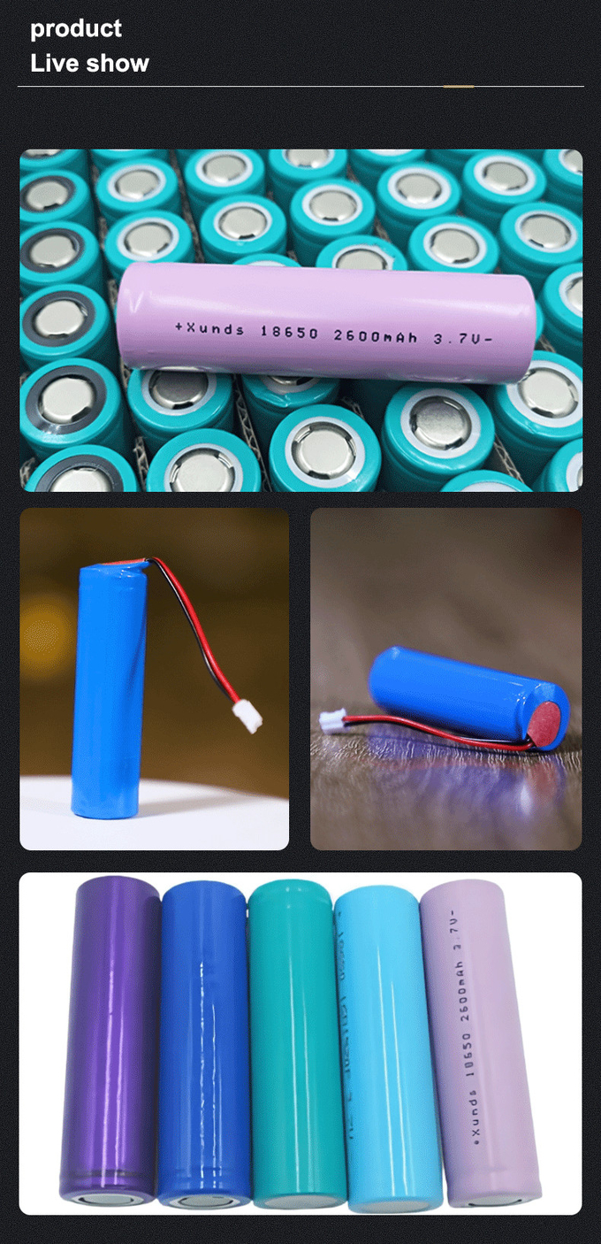 1000 Times 32700 Lithium Battery 18650 3.7v 2500mah Li Polymer Battery Cell