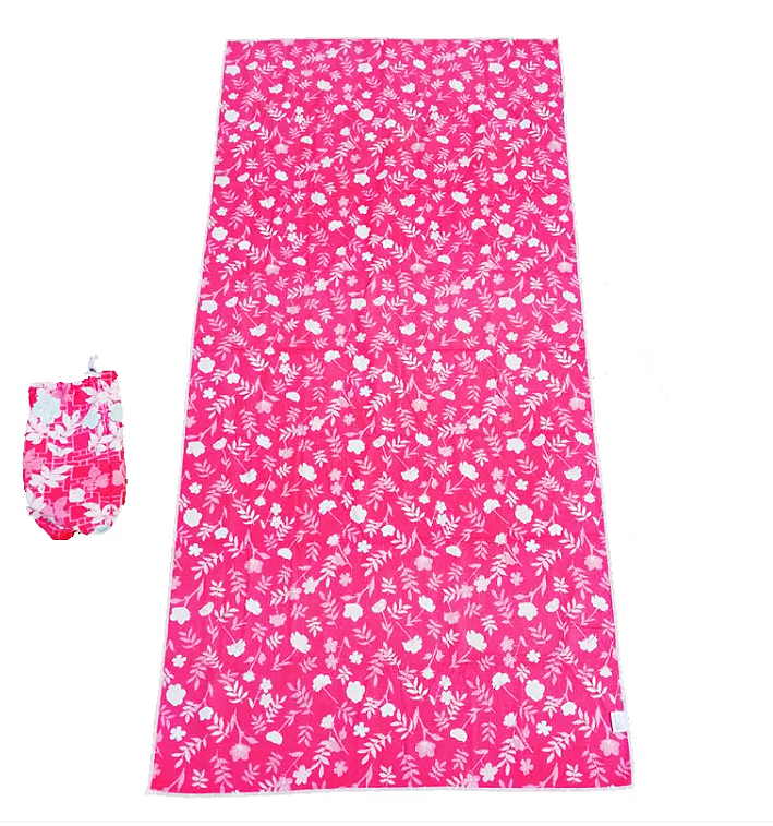 RPET microfiber waffle beach towel golf towel