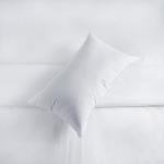 White Rectangle Hotel Pure Luxury Pillow 100% Polyester Neck Pillow Hypoallergen